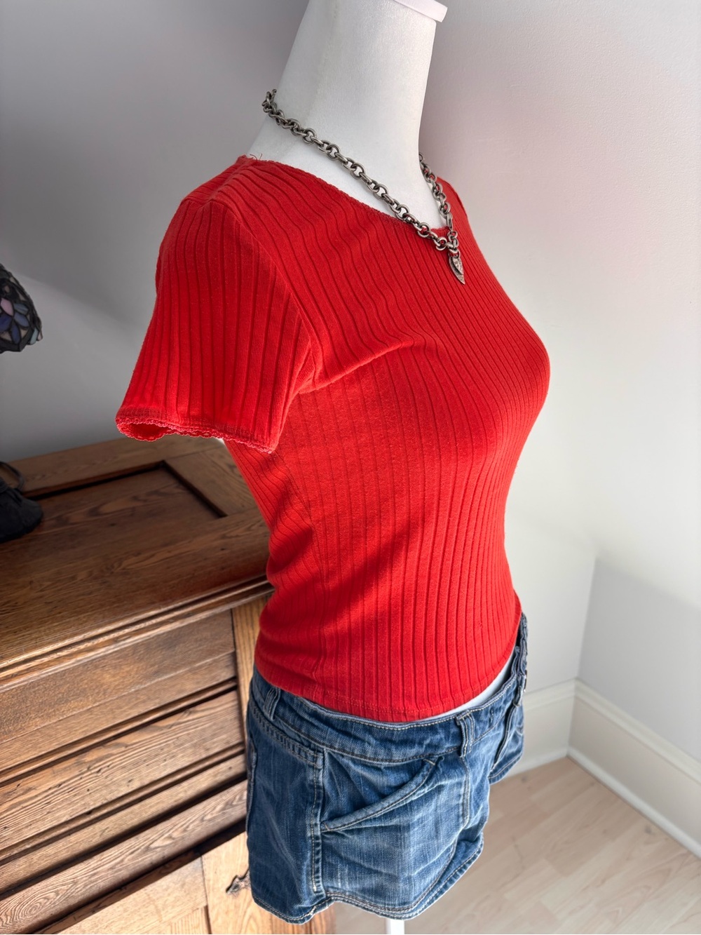Timing Ribbed Baby Tee ❤️ - Picture 5 of 6